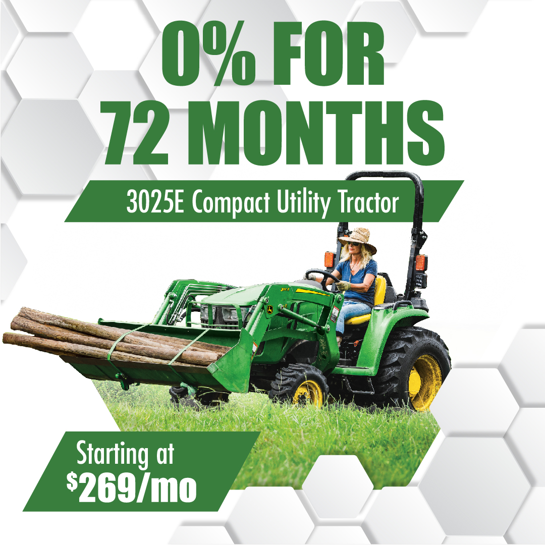 3025E Compact Utility Tractor