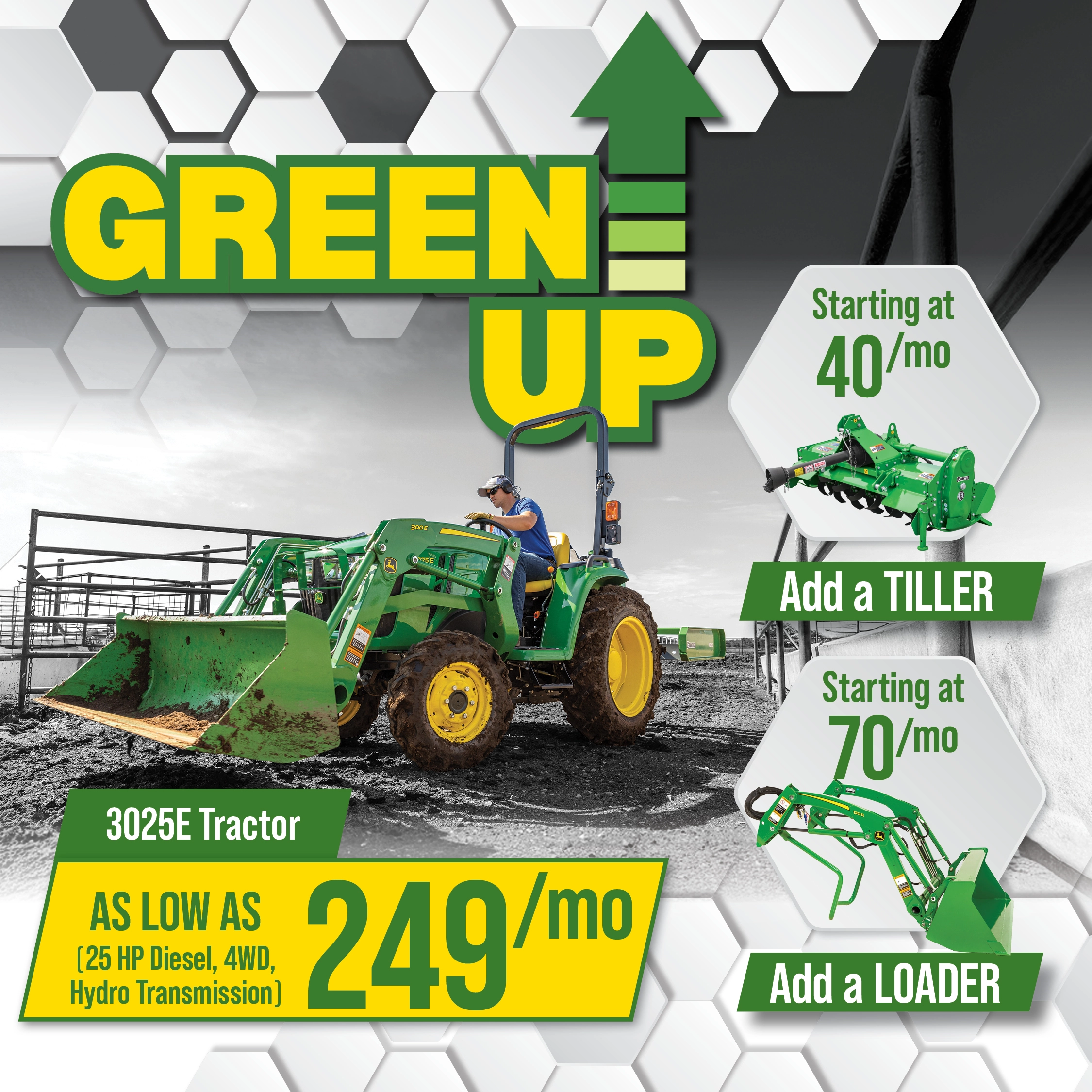 GreenUp 3025E